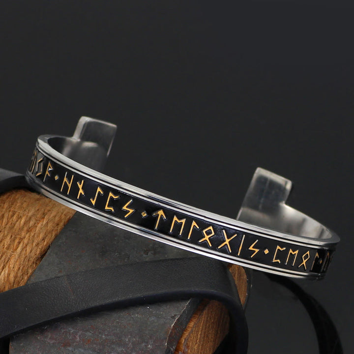 WorldNorse Wikinger-Armring mit Elder- Rune -Armband