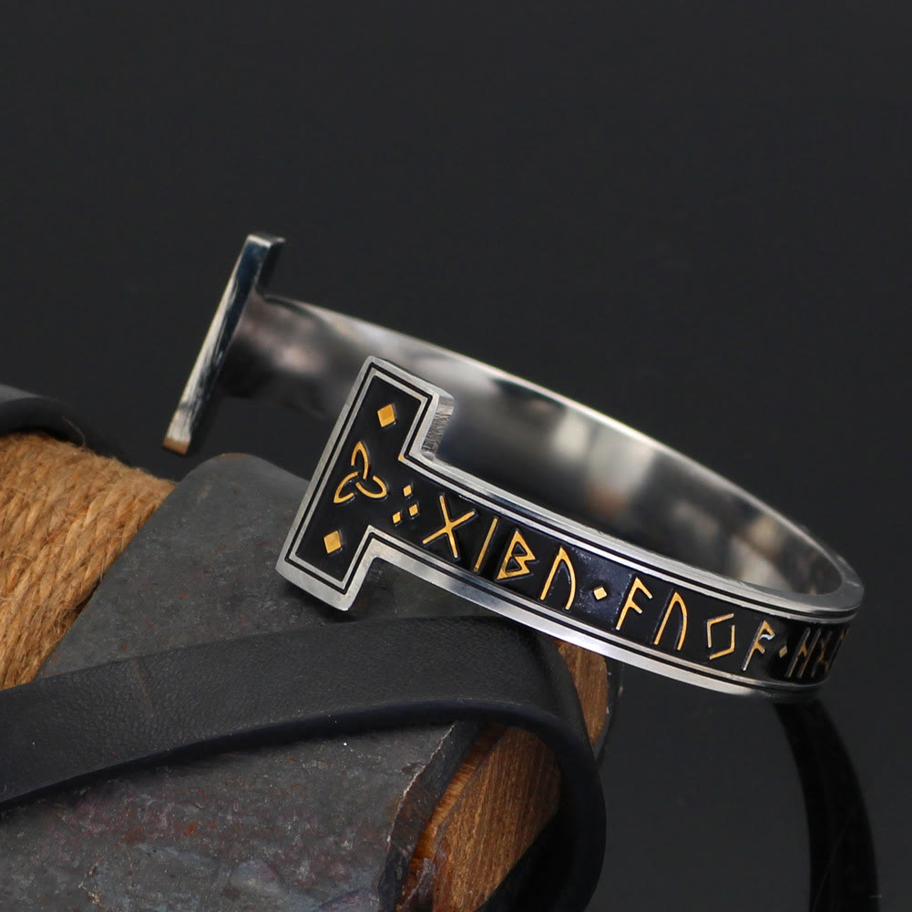 WorldNorse Wikinger-Armring mit Elder- Rune -Armband