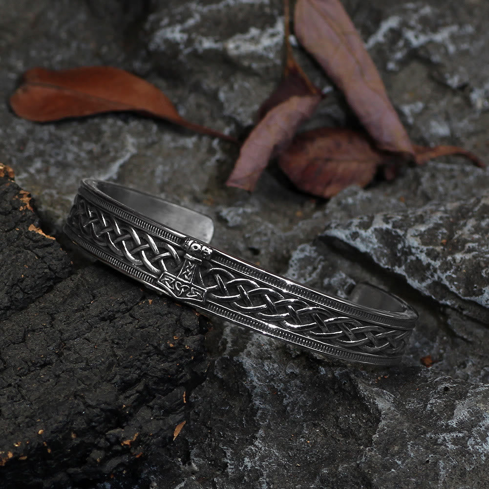 WorldNorse Mjölnir -Armband aus Edelstahl im Wikinger-Stil