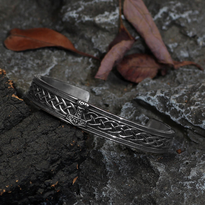 WorldNorse Mjölnir -Armband aus Edelstahl im Wikinger-Stil