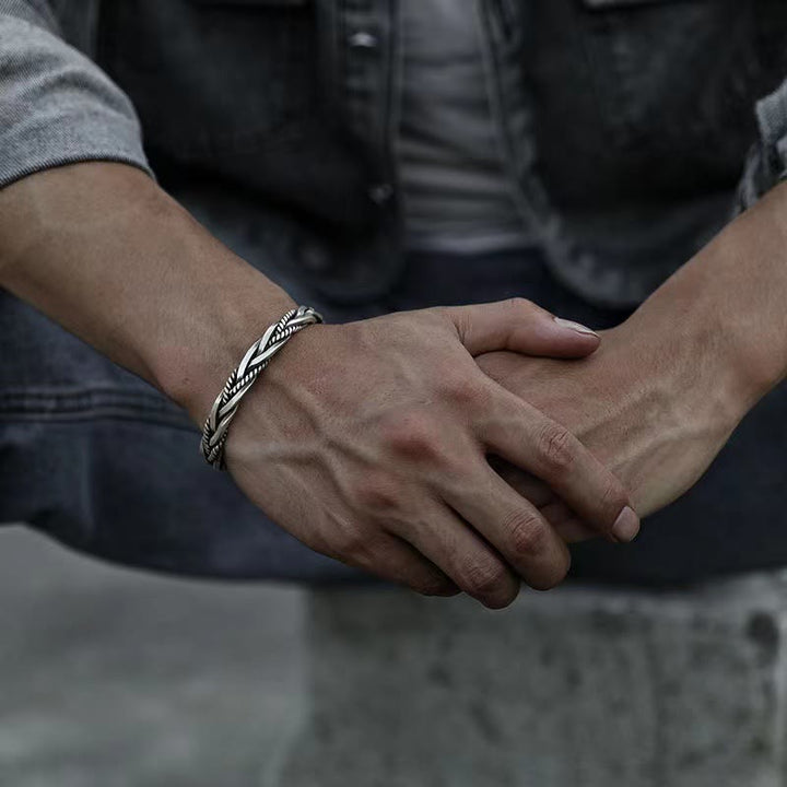 WorldNorse Wikinger-Retro-Armband mit Keltischer Knoten