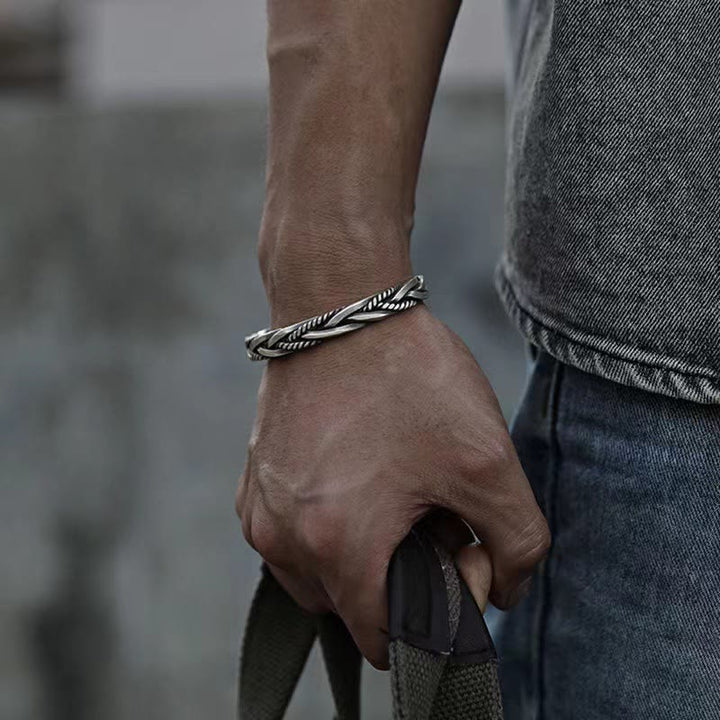WorldNorse Wikinger-Retro-Armband mit Keltischer Knoten