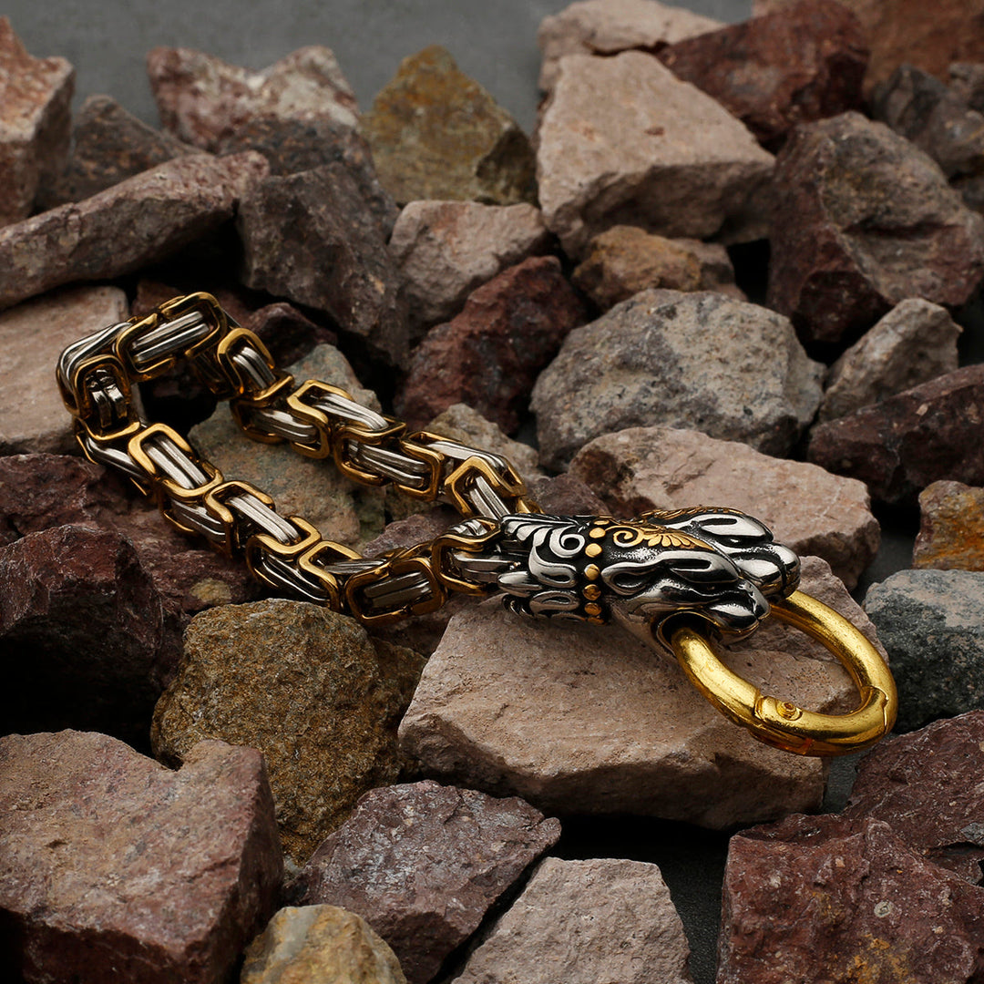 WorldNorse Herren-Armband mit Wolf - image 4