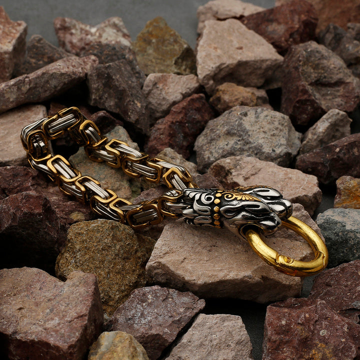 WorldNorse Herren-Armband mit Wolf - image 4