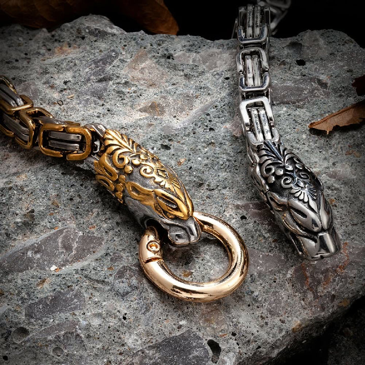 WorldNorse Herren-Armband mit Wolf - image 12