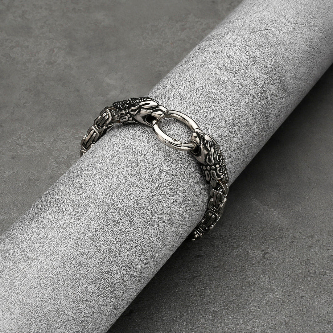 WorldNorse Herren-Armband mit Wolf - image 16