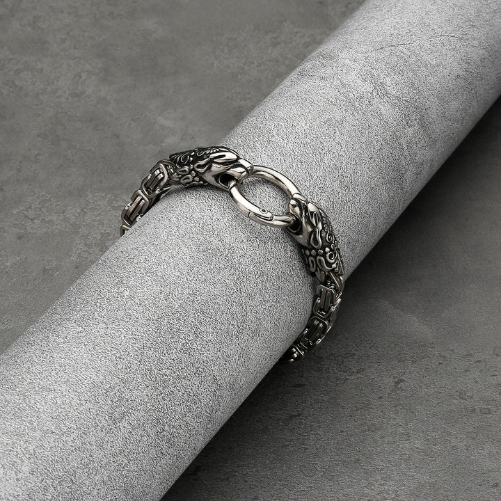 WorldNorse Herren-Armband mit Wolf - image 16