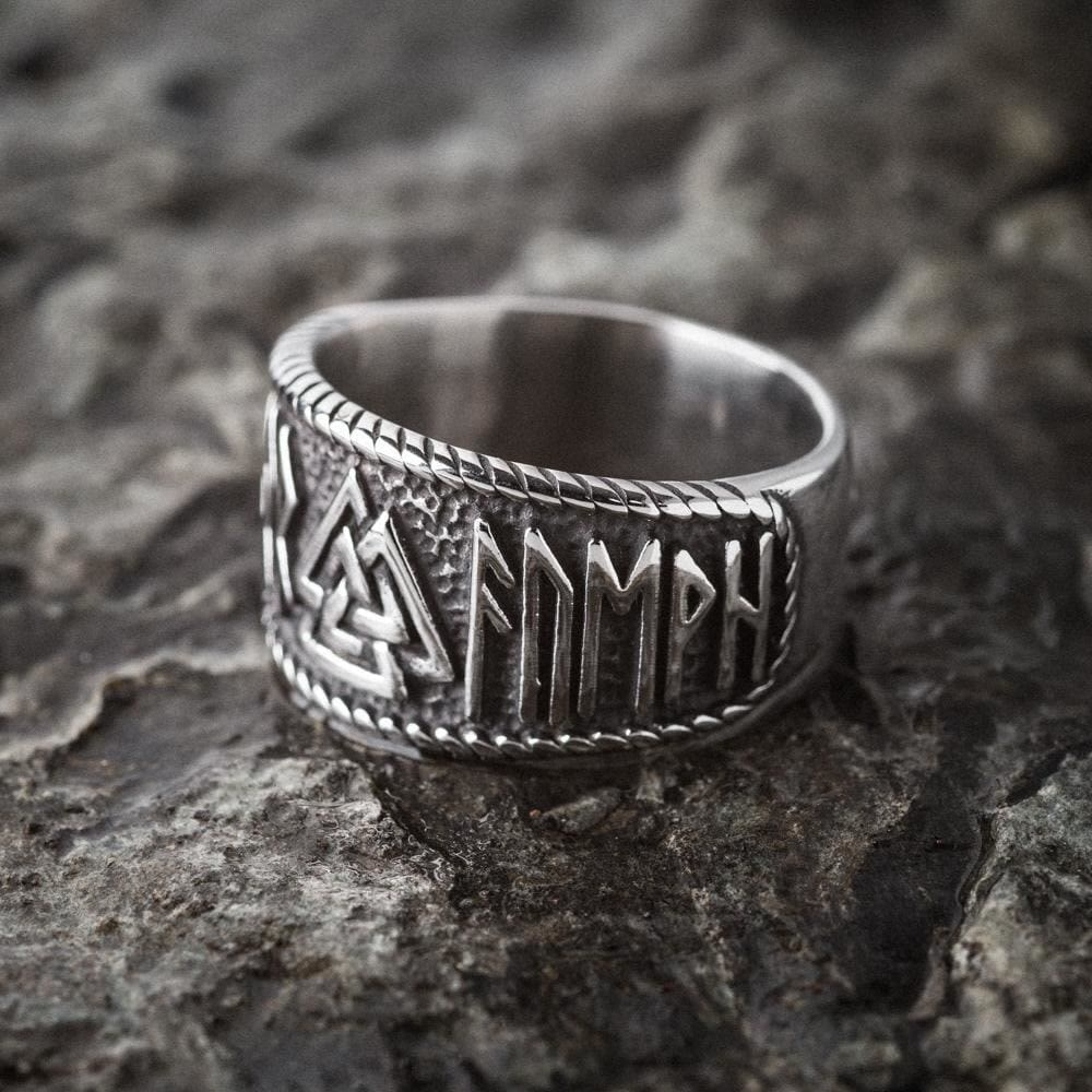 WorldNorse Classic Totem Valknut und Wikinger Rune