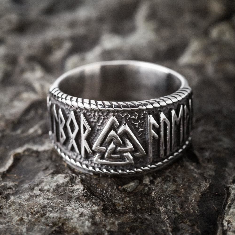 WorldNorse Classic Totem Valknut und Wikinger Rune