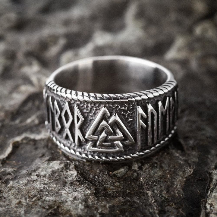 WorldNorse Classic Totem Valknut und Wikinger Rune