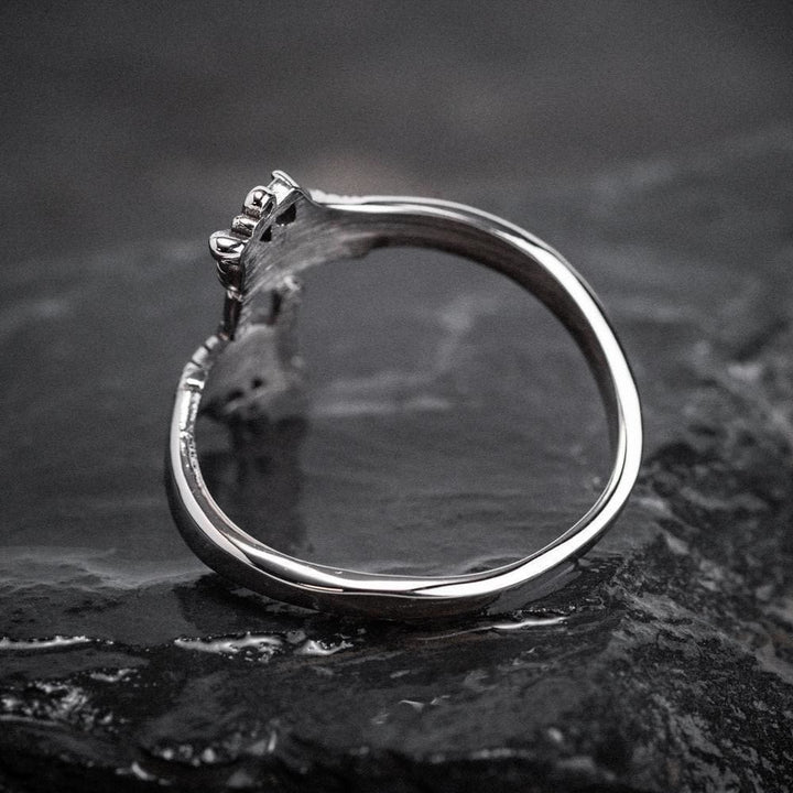WorldNorse Nordischer Krieger Verstellbarer Jormungand-Ring