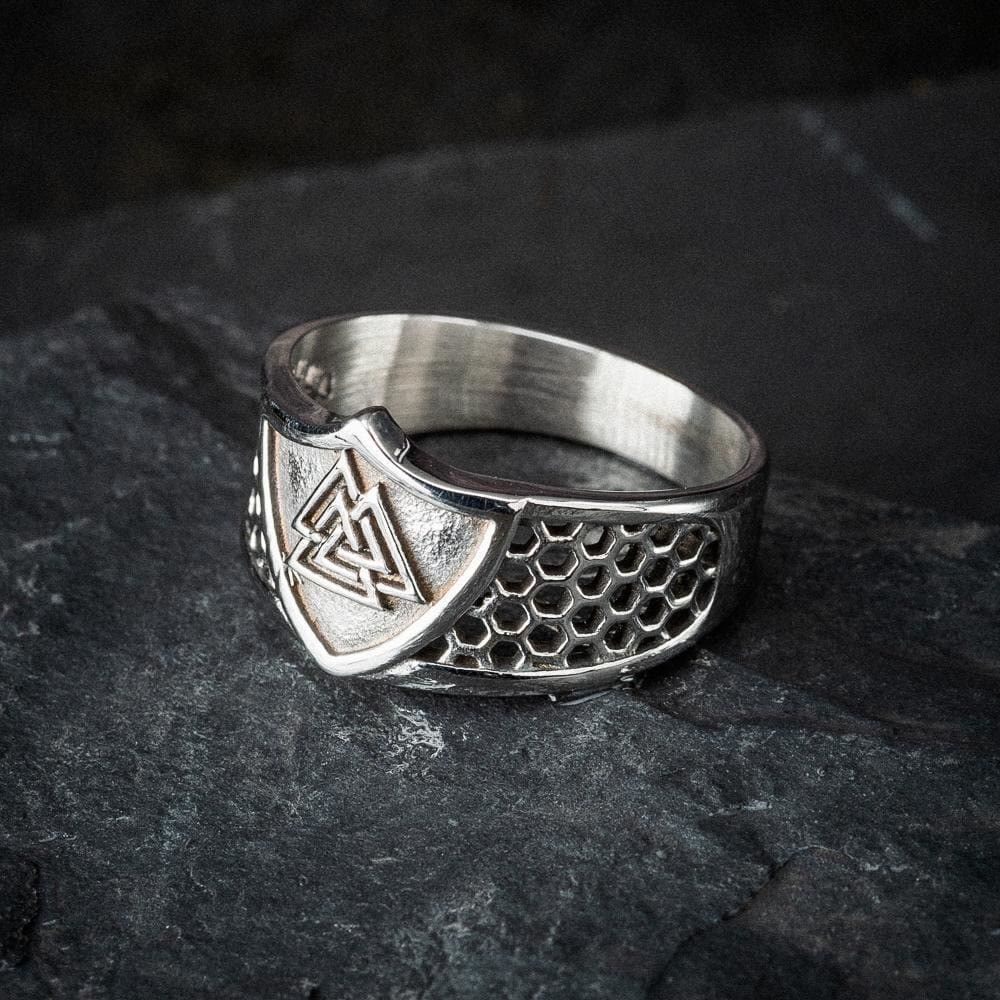 WorldNordischer Krieger Wikinger Valknut klobiger Ring