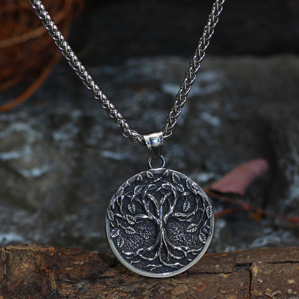 WorldNorse Vintage Yggdrasil / Baum des Lebens Design Halskette