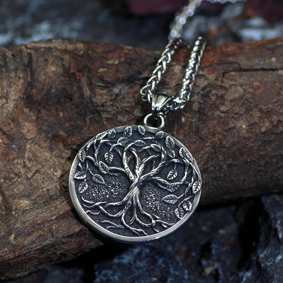 WorldNorse Vintage Yggdrasil / Baum des Lebens Design Halskette