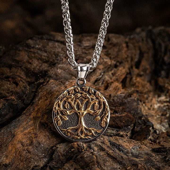 WorldNorse Vintage Yggdrasil / Baum des Lebens Design Halskette