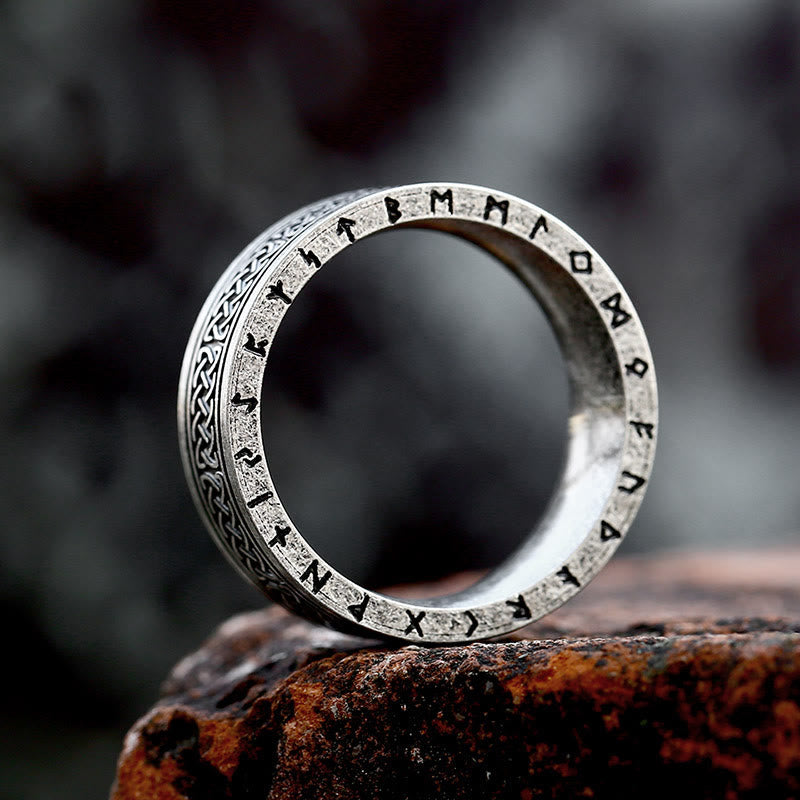 WorldNorse Odin Keltischer Knoten Rune aus Edelstahl