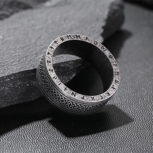 WorldNorse Odin Keltischer Knoten Rune aus Edelstahl