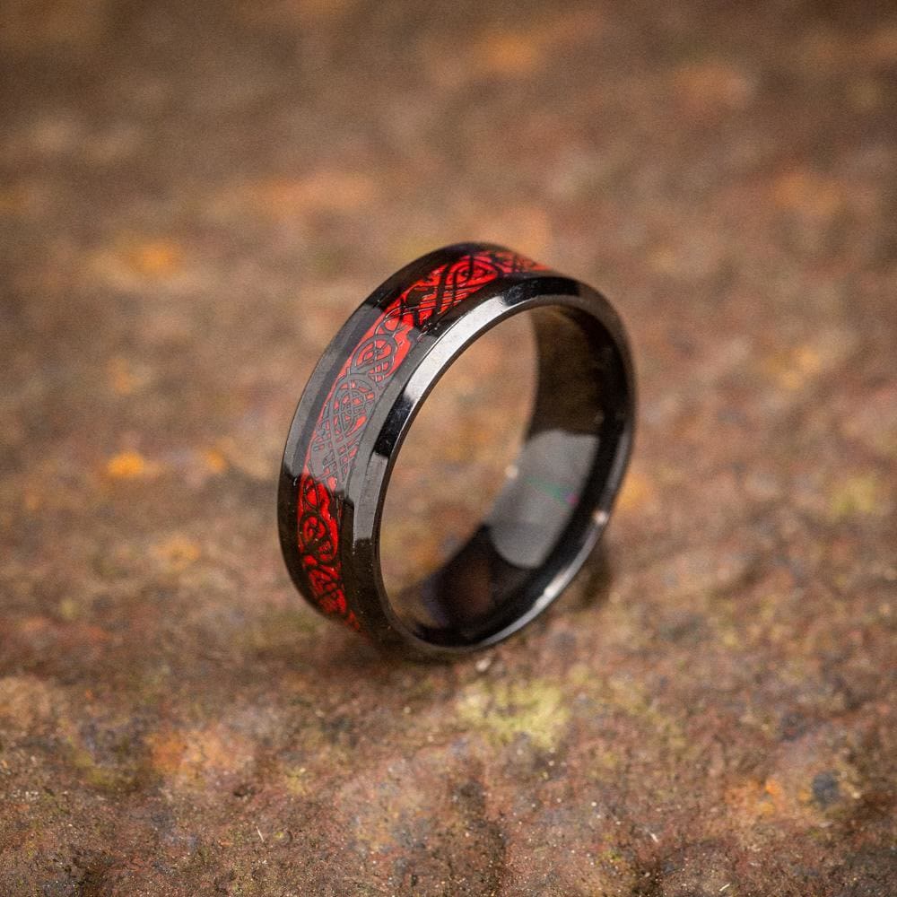 WorldNordischer Ring aus Legierung im Wikingerstil - image 21