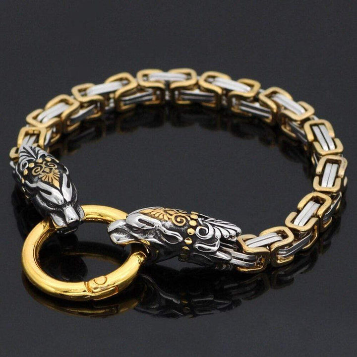 WorldNorse Herren-Armband mit Wolf - image 7