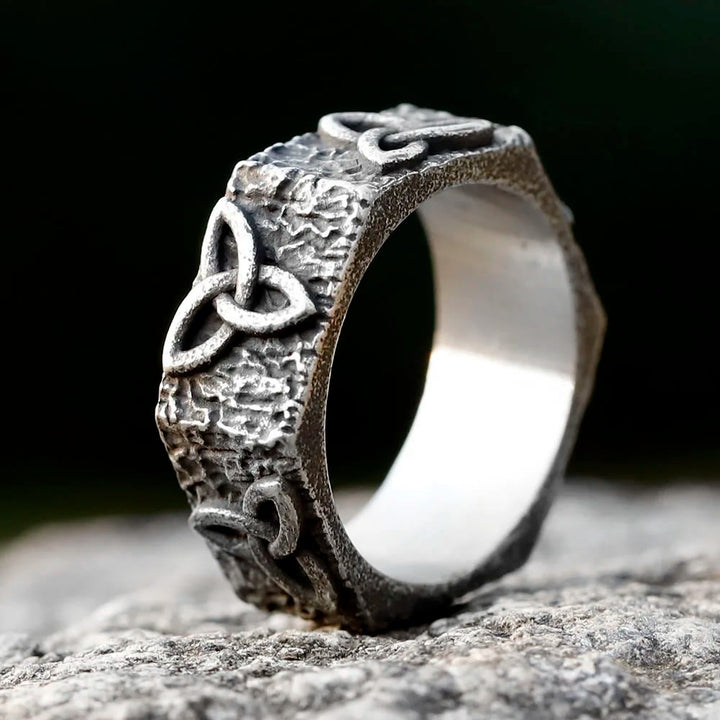 WorldNorse Triquetra Unendlichkeit Trinity Knot Siegelring