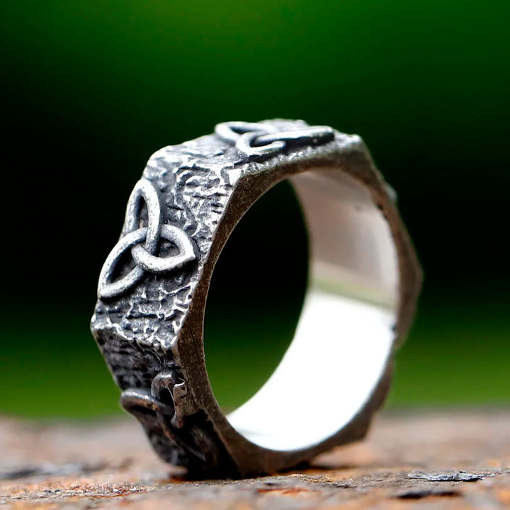 WorldNorse Triquetra Unendlichkeit Trinity Knot Siegelring