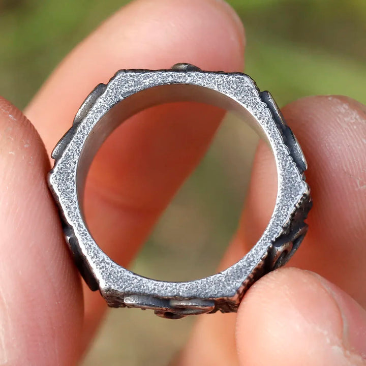 WorldNorse Triquetra Unendlichkeit Trinity Knot Siegelring
