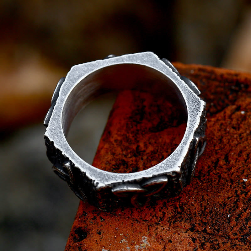 WorldNorse Triquetra Unendlichkeit Trinity Knot Siegelring