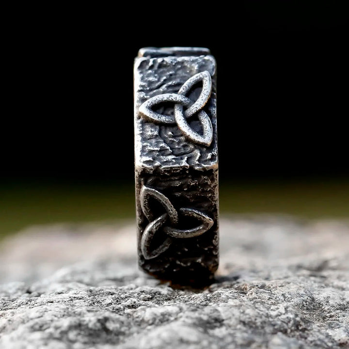 WorldNorse Triquetra Unendlichkeit Trinity Knot Siegelring