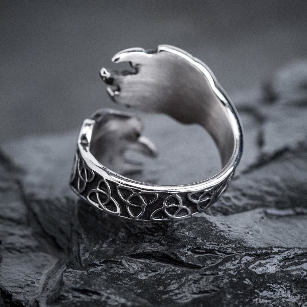 WorldNorse Wikinger Bär Öffnungsring