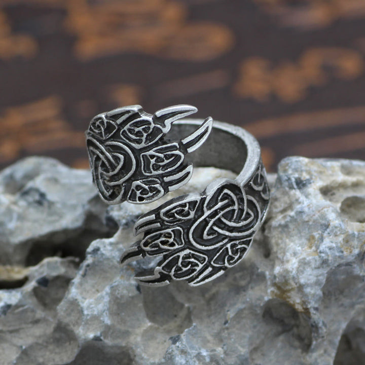 WorldNorse Wikinger Bär Öffnungsring