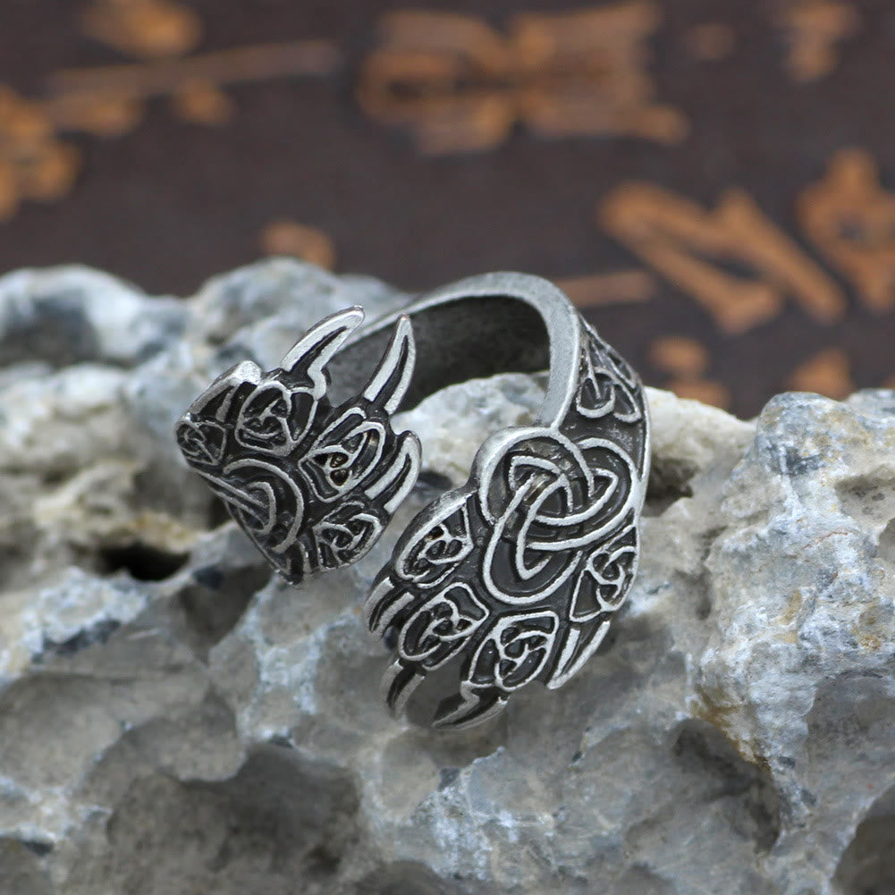 WorldNorse Wikinger Bär Öffnungsring