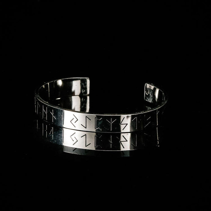 WorldNorse Nordische Rune -Armband aus Edelstahl