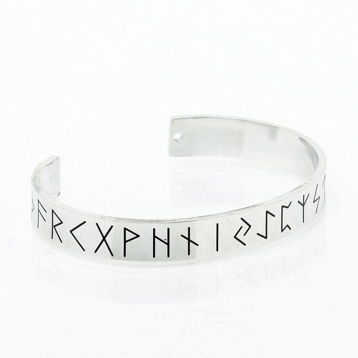 WorldNorse Nordische Rune -Armband aus Edelstahl