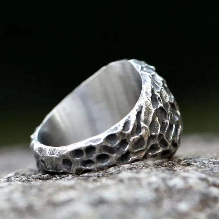 WorldNorse Silber Vegvisir Kompass Totem Odin Ring