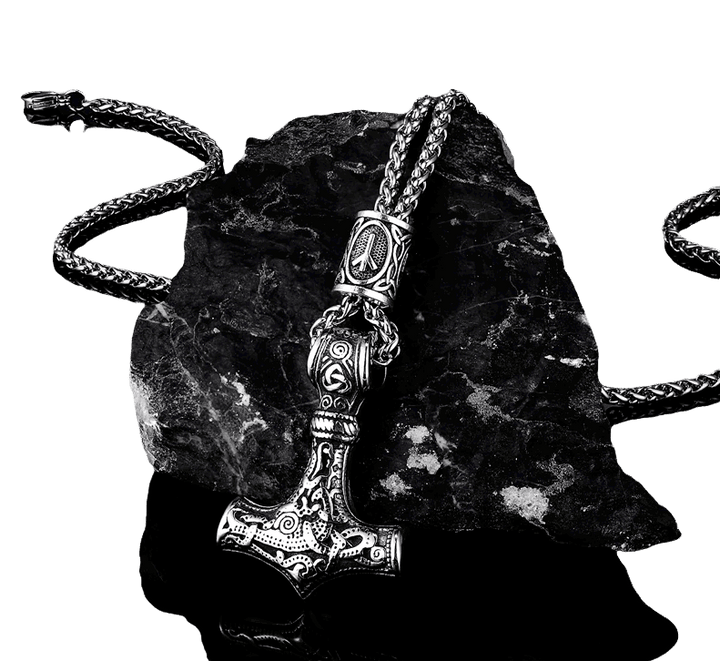 WorldNorse Viking Mjölnir Thors Hammer Halskette
