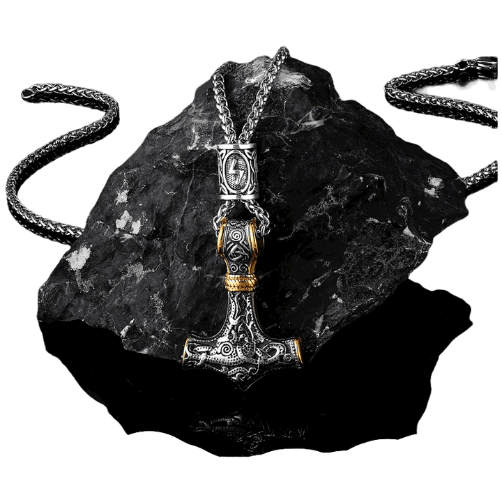 WorldNorse Viking Mjölnir Thors Hammer Halskette