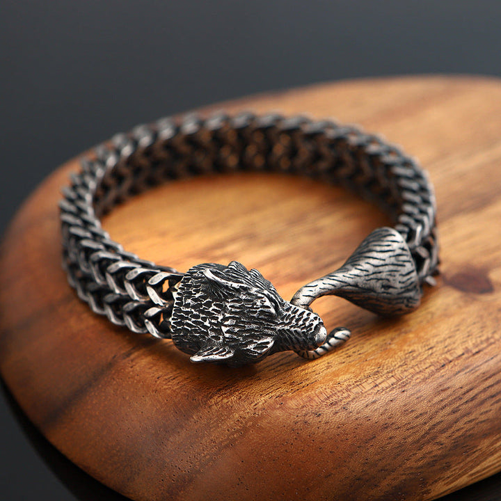 WorldNorse Nordisches Wikingeramulett Odins Wolf