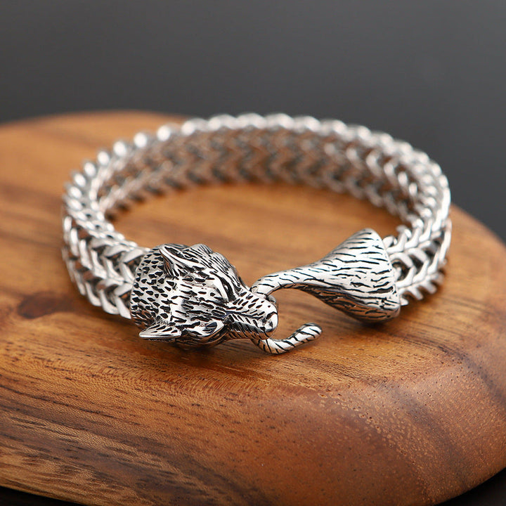 WorldNorse Nordisches Wikingeramulett Odins Wolf
