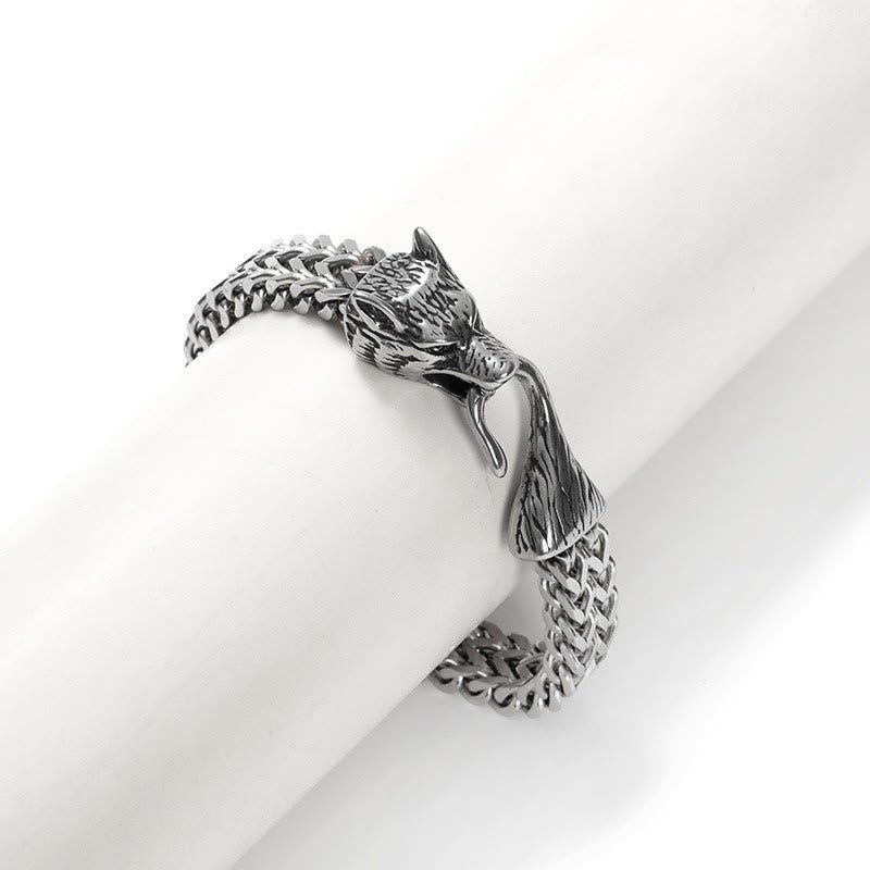 WorldNorse Nordisches Wikingeramulett Odins Wolf