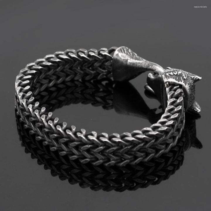WorldNorse Nordisches Wikingeramulett Odins Wolf