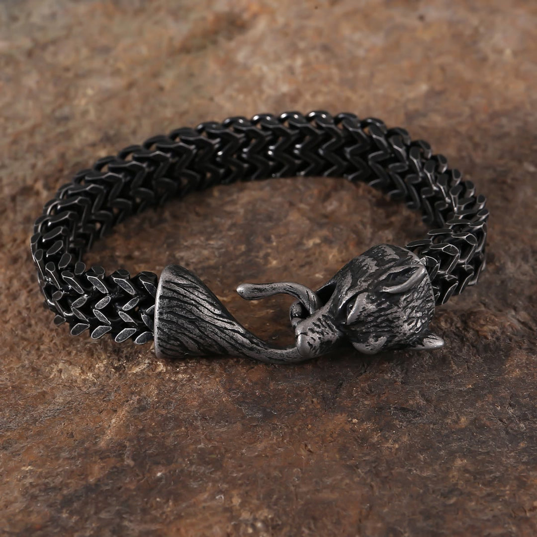 WorldNorse Nordisches Wikingeramulett Odins Wolf