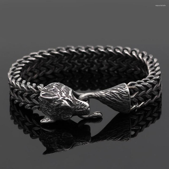 WorldNorse Nordisches Wikingeramulett Odins Wolf