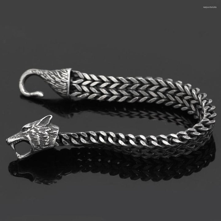 WorldNorse Nordisches Wikingeramulett Odins Wolf