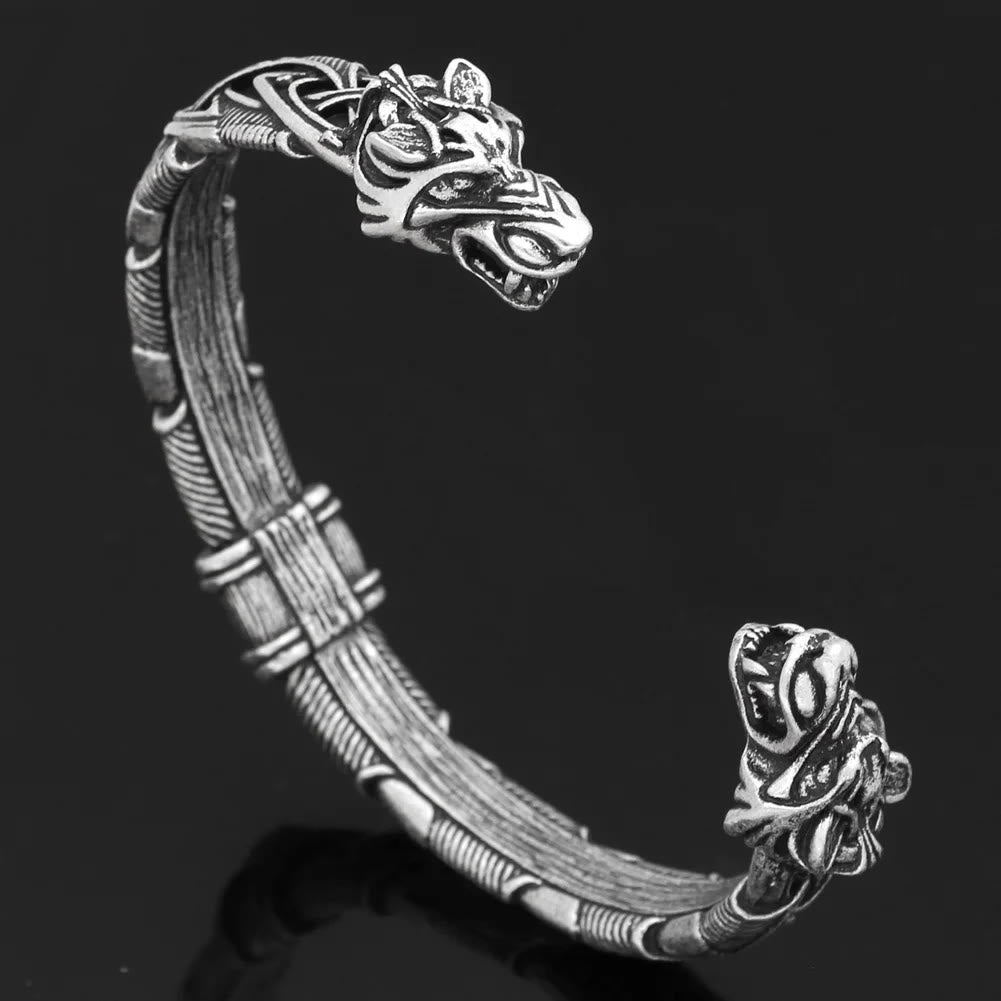WorldNorse Fenrir der Wolf handgefertigtes Armband