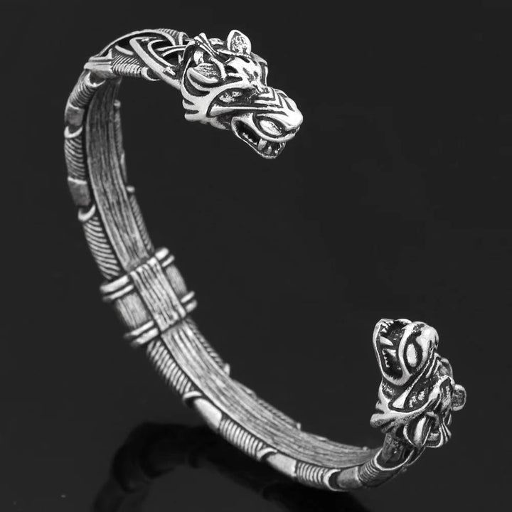 WorldNorse Fenrir der Wolf handgefertigtes Armband