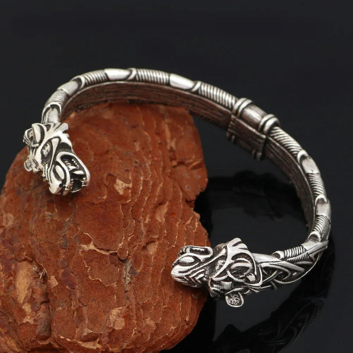 WorldNorse Fenrir der Wolf handgefertigtes Armband