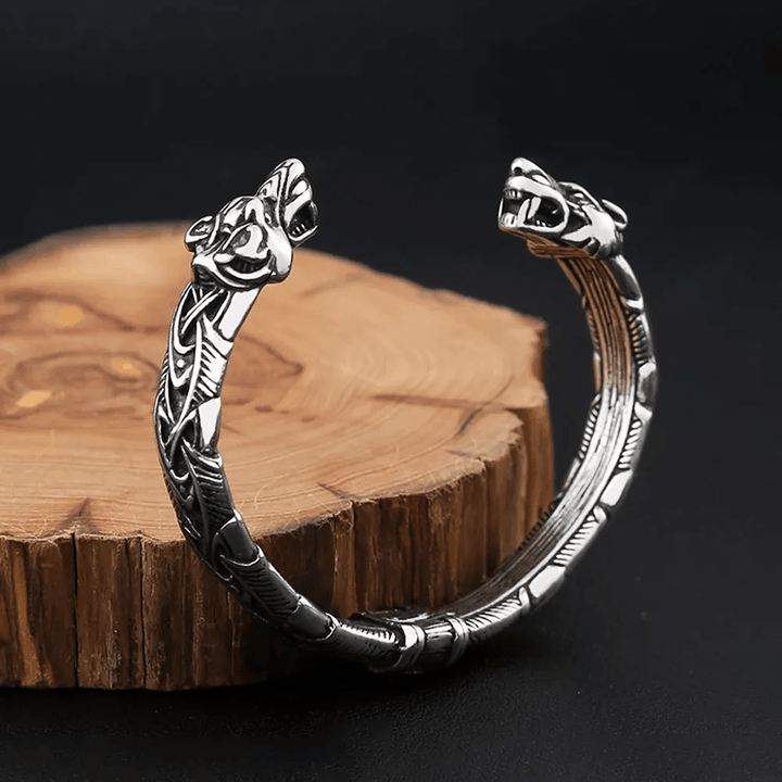 WorldNorse Fenrir der Wolf handgefertigtes Armband