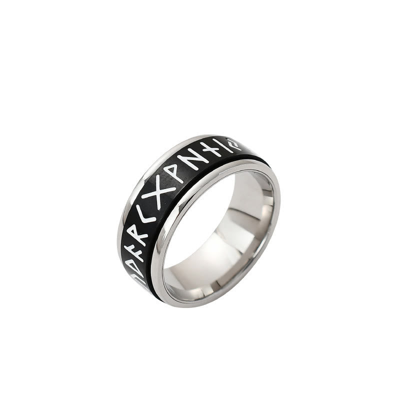 WorldNorse Klassischer Ring im nordischen Rune, mehrfarbig