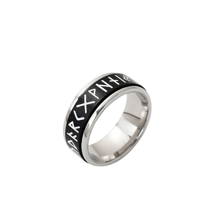 WorldNorse Klassischer Ring im nordischen Rune, mehrfarbig