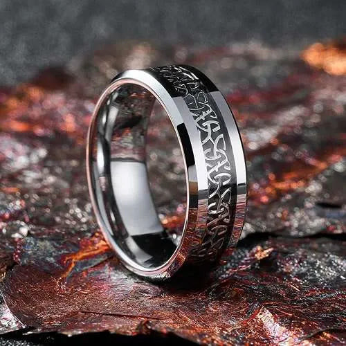 WorldNorse Nordischer Keltischer Knoten -Ring mit Dreifaltigkeitsmuster